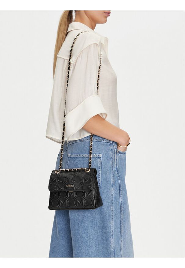 MEXX Torebka MEXX-S-015-07 Czarny. Kolor: czarny. Materiał: skórzane