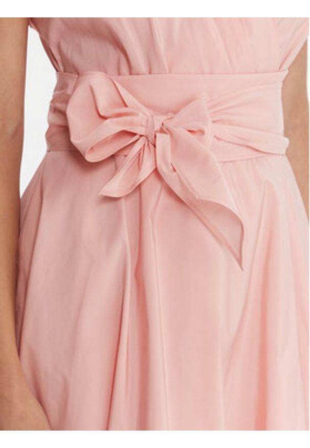 Weekend Max Mara Sukienka koszulowa Giambo 2415221172 Różowy A-Line Fit. Kolor: różowy. Materiał: bawełna. Typ sukienki: koszulowe