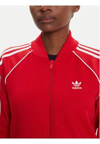 Adidas - adidas Bluza adicolor Classics SST IK4032 Czerwony Regular Fit. Kolor: czerwony. Materiał: bawełna #5