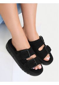 Roxy Klapki CWBEOB-HY62277-10 Czarny. Kolor: czarny. Materiał: materiał #1