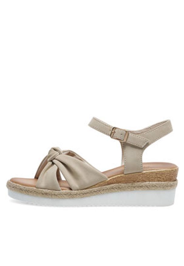 Clara Barson Espadryle ALIA WS2189-30 Beżowy. Kolor: beżowy. Materiał: syntetyk