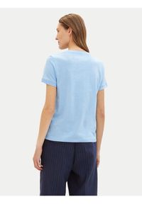 Tom Tailor T-Shirt 1041288 Niebieski Regular Fit. Kolor: niebieski. Materiał: bawełna