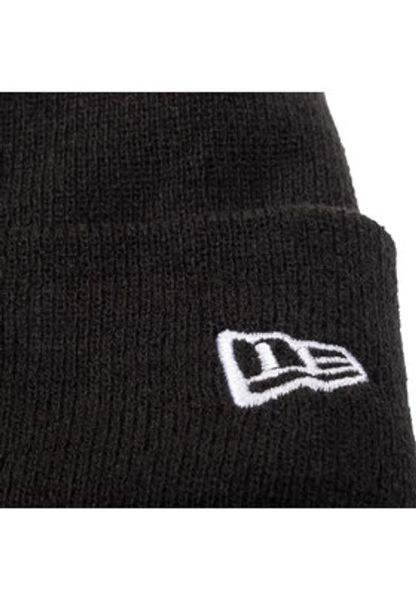 New Era Czapka Ne Estl Knit Ne Blk 12134752 Czarny. Kolor: czarny. Materiał: materiał