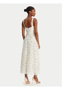 BARDOT Sukienka letnia Adaline Broderie 58655DB3 Biały Regular Fit. Kolor: biały. Materiał: syntetyk. Sezon: lato