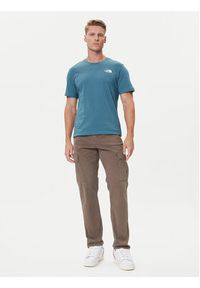The North Face T-Shirt Redbox NF0A87NV Niebieski Regular Fit. Kolor: niebieski. Materiał: bawełna #5