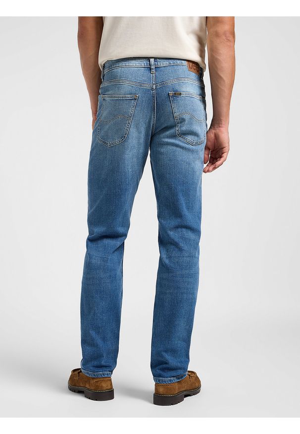 Lee - LEE MĘSKIE SPODNIE JEANSOWE LEE BROOKLYN STRAIGHT HIGHLAND 112363945