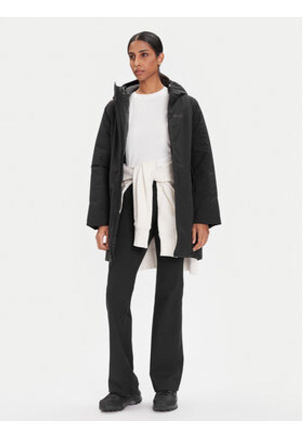 Jack Wolfskin Kurtka zimowa Frost Haven A65091 Czarny Regular Fit. Kolor: czarny. Materiał: syntetyk. Sezon: zima