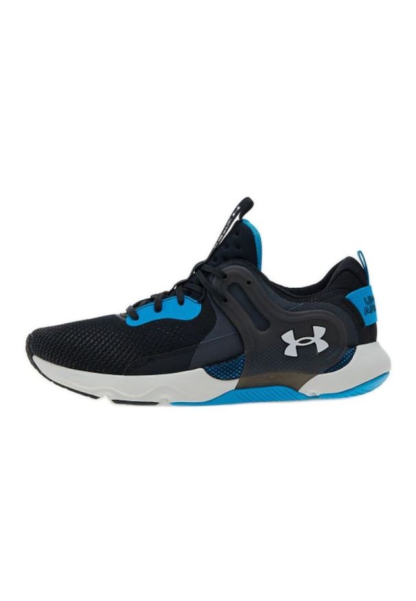 Buty Under Armour Hovr Apex 3 M 3024271-003 czarne. Okazja: na co dzień. Kolor: czarny. Materiał: syntetyk, materiał, guma. Szerokość cholewki: normalna. Sport: bieganie, fitness