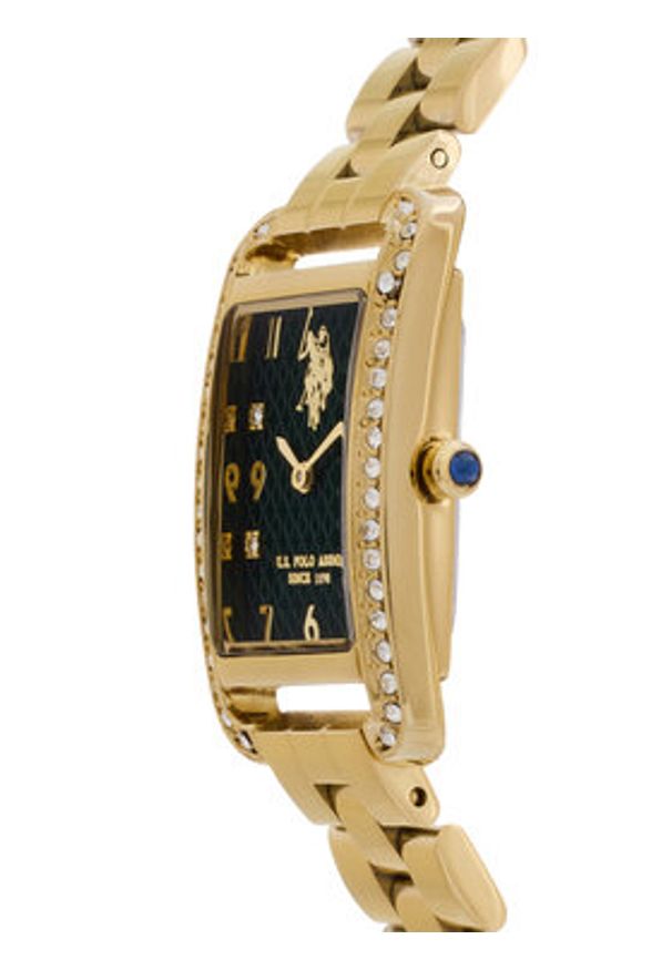 U.S. Polo Assn. Zegarek Ginger USP8402GR Złoty. Kolor: złoty