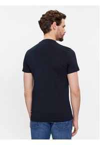 TOMMY HILFIGER - Tommy Hilfiger T-Shirt Arch Varsity MW0MW33689 Granatowy Regular Fit. Kolor: niebieski. Materiał: bawełna #4