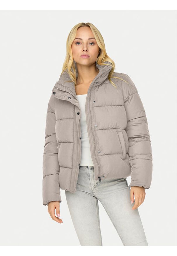 only - ONLY Kurtka zimowa New Cool 15295424 Beżowy Regular Fit. Kolor: beżowy. Materiał: syntetyk. Sezon: zima