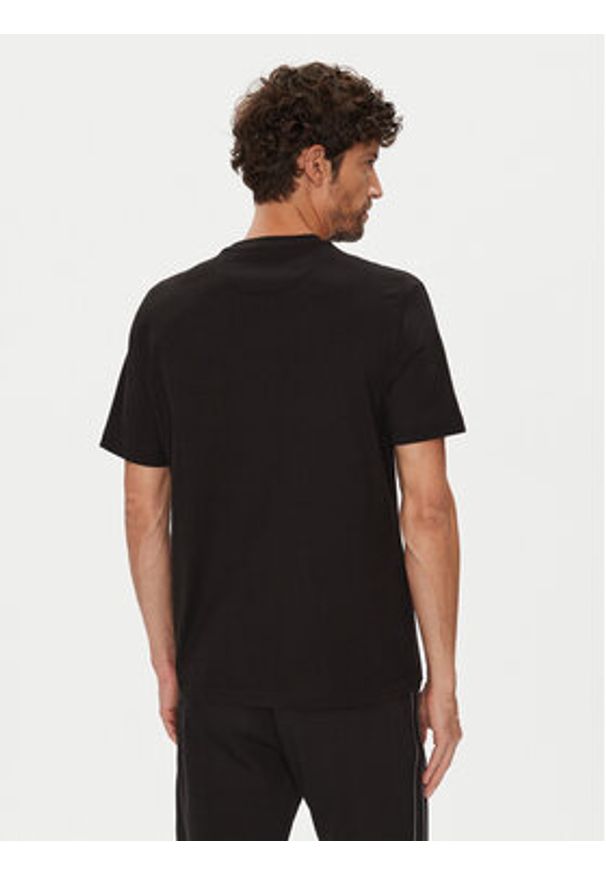 Michael Kors T-Shirt CT4524E1V2 Czarny Regular Fit. Kolor: czarny. Materiał: bawełna