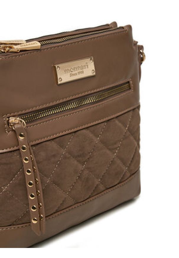 Monnari Torebka BAG5710 Beżowy. Kolor: beżowy. Materiał: skórzane