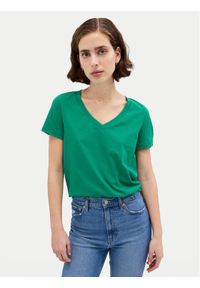 GAP - Gap T-Shirt 740140-50 Zielony Regular Fit. Kolor: zielony. Materiał: bawełna
