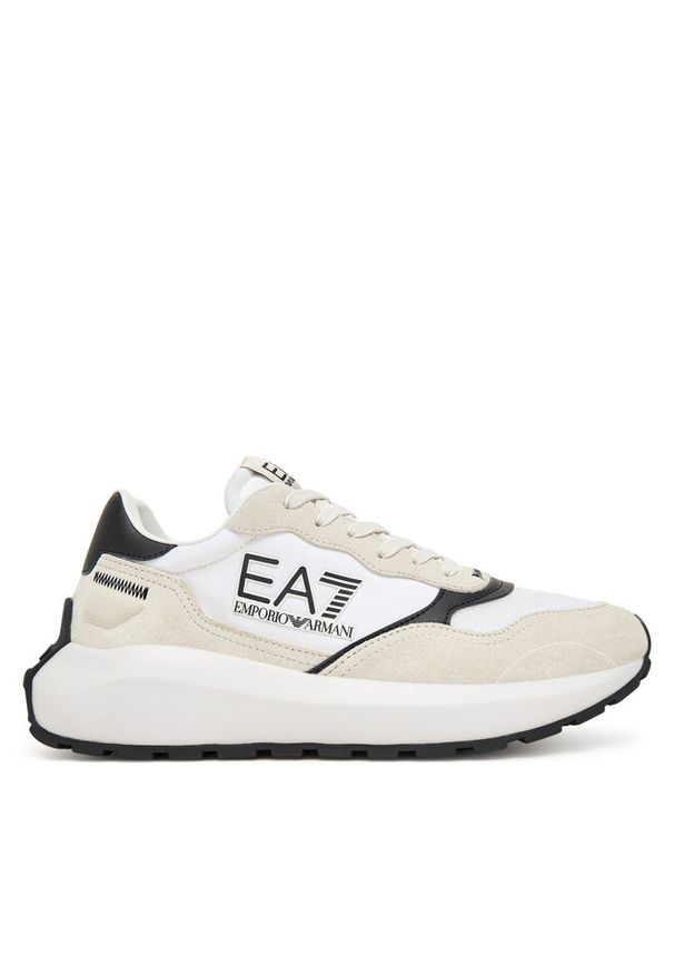 Sneakersy EA7 Emporio Armani. Kolor: biały