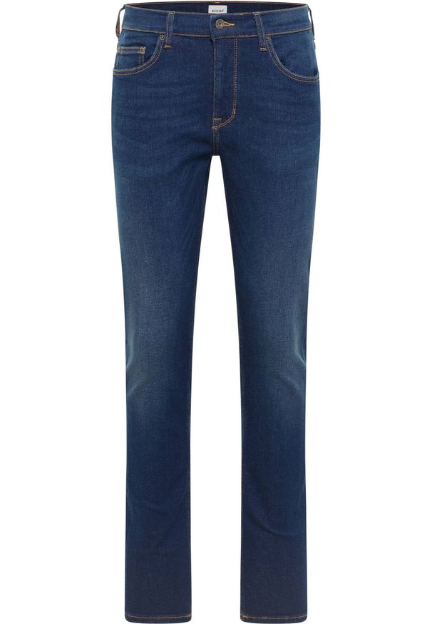 Męskie Spodnie Jeansowe Mustang Style Frisco Skinny Denim Blue 1016793 5000 803