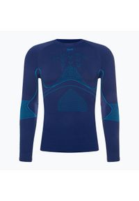 XBIONIC - Longsleeve termoaktywny męski X-Bionic Energy Accumulator 4.0 LS. Kolor: niebieski. Długość rękawa: długi rękaw