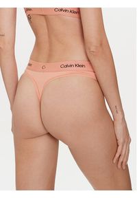 Calvin Klein Underwear Stringi 000QF7248E Różowy. Kolor: różowy. Materiał: syntetyk #4