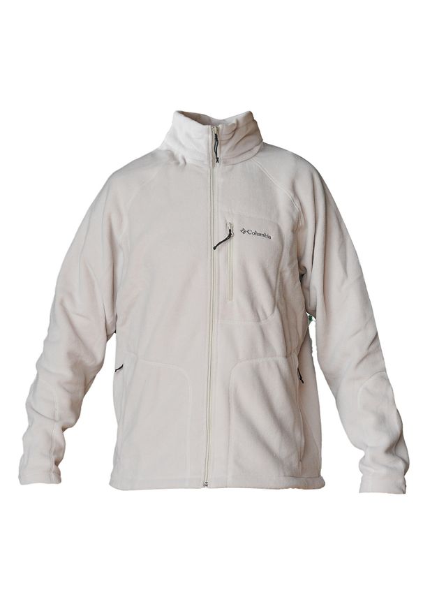 columbia - Polar turystyczny męski Fast Trek II Full Zip Fleece. Kolor: beżowy. Materiał: poliester. Sport: turystyka piesza
