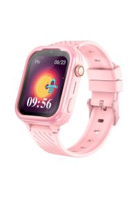 GARETT - Smartwatch Garett Kids Essa 4G Różowy. Rodzaj zegarka: smartwatch. Kolor: różowy. Styl: młodzieżowy #1