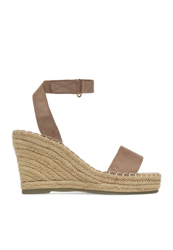 DeeZee Espadryle JSZ2022-06 Beżowy. Kolor: beżowy. Materiał: materiał