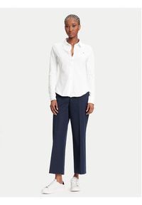 TOMMY HILFIGER - Tommy Hilfiger Koszula 1985 WW0WW43528 Écru Slim Fit. Materiał: bawełna #4