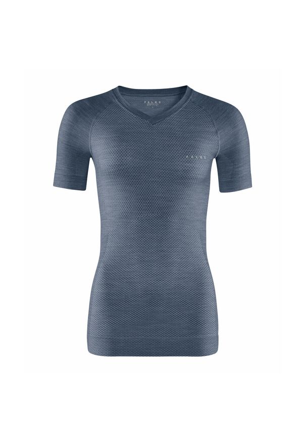 Koszulka damska Falke. Kolor: niebieski. Sport: fitness