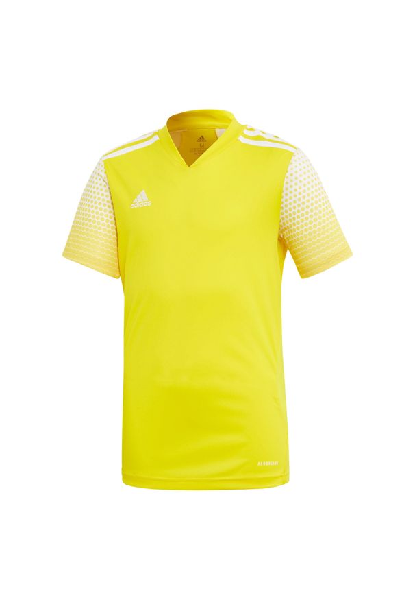 Adidas - Koszulka dla dzieci adidas Regista 20. Kolor: biały, wielokolorowy, żółty
