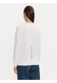 EA7 Emporio Armani Bluza 8NTM35 TJTXZ 0186 Biały Regular Fit. Kolor: biały. Materiał: bawełna #4