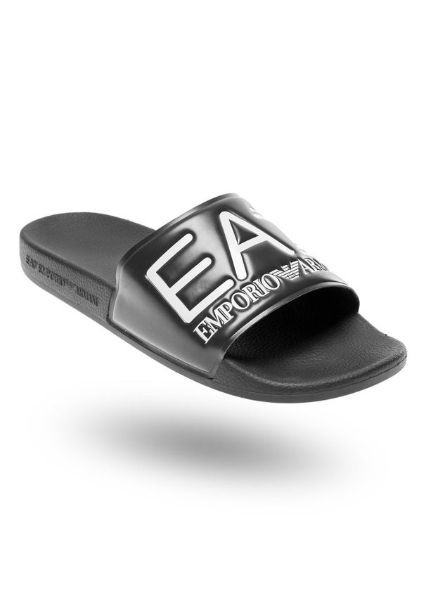 Klapki EA7 Emporio Armani sportowe, na lato, na spacer