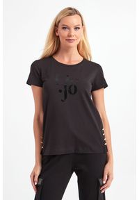 Liu Jo Sport - T-shirt LIU JO SPORT. Okazja: na co dzień. Długość rękawa: krótki rękaw. Długość: krótkie. Wzór: nadruk. Styl: sportowy #4