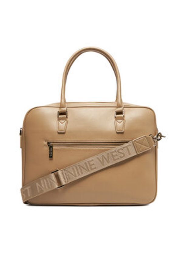 Nine West Torba na laptopa CEO-EMMA-LA482-2847 Beżowy. Kolor: beżowy. Materiał: syntetyk, materiał