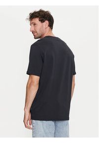 Bugatti T-Shirt 8350 55024A Granatowy Slim Fit. Kolor: niebieski. Materiał: bawełna #5