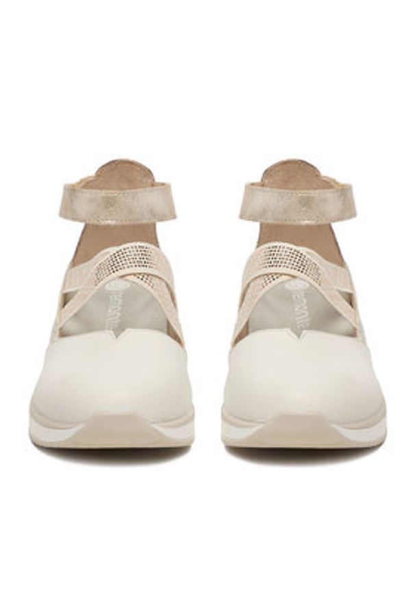 Remonte Półbuty D2411-81 Beżowy. Kolor: beżowy. Materiał: skóra, syntetyk