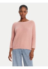 Weekend Max Mara Sweter Xeno 2525366102 Różowy Relaxed Fit. Kolor: różowy. Materiał: syntetyk