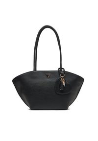Guess Torebka Bolena HWZG92 07090 Czarny. Kolor: czarny. Materiał: skórzane