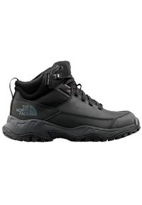 Buty do chodzenia damskie The North Face Storm Strike Iii WP. Wysokość cholewki: za kostkę. Zapięcie: sznurówki. Kolor: czarny. Materiał: materiał, syntetyk, tkanina, skóra. Szerokość cholewki: normalna. Styl: sportowy