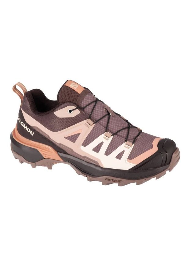 salomon - Buty Salomon X Ultra 360 474505 brązowe. Kolor: brązowy. Szerokość cholewki: normalna. Sport: turystyka piesza