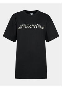 Grimey T-Shirt GA689 Czarny Urban Fit. Kolor: czarny. Materiał: bawełna #1