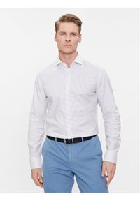 BOSS - Boss Koszula H-HANK-spread 50508759 Biały Slim Fit. Kolor: biały. Materiał: bawełna #1