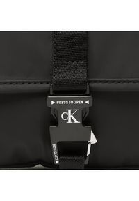 Calvin Klein Jeans Saszetka Universal Clip Flap Crossbody K50K510118 Czarny. Kolor: czarny. Materiał: materiał #4
