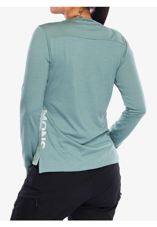 MONS ROYALE - Bluza rowerowa damska Mons Royale Diversion Merino Bike Jersey Long Sleeve. Kolor: zielony. Materiał: jersey. Długość rękawa: długi rękaw