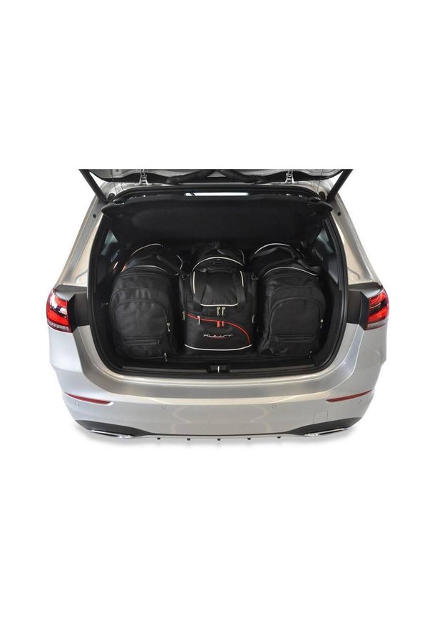 KJUST - Torby Do Bagażnika Mercedes-Benz B 2016+ 4Szt Kjust. Kolor: czarny. Styl: sportowy