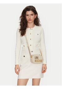 Love Moschino - LOVE MOSCHINO Torebka JC4026PP1MKD0110 Écru. Materiał: skórzane #5