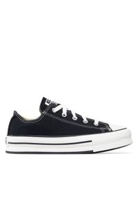 Converse Trampki Chuck Taylor All Star Eva Lift Ox 272857C Czarny. Kolor: czarny. Materiał: materiał