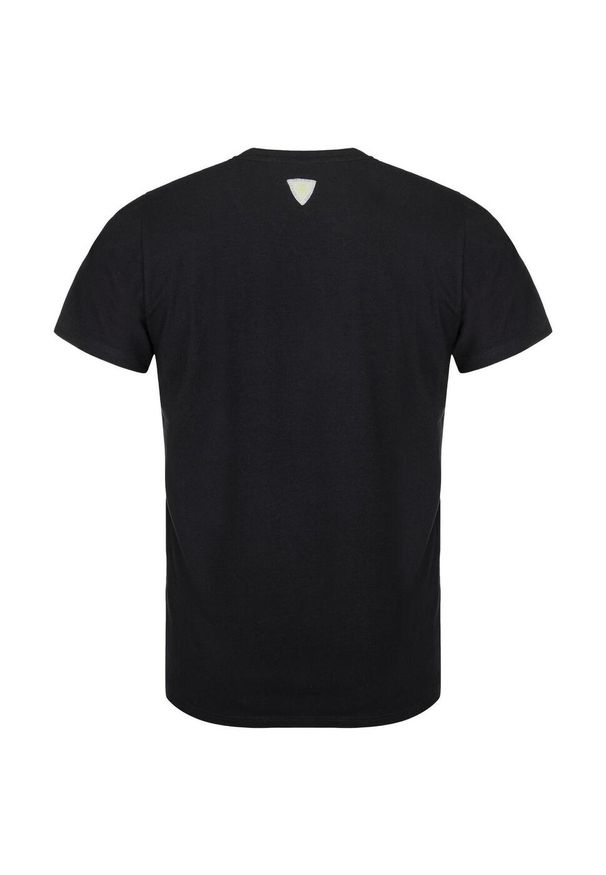 Męski bawełniany t-shirt Kilpi TYPON-M. Kolor: czarny. Materiał: bawełna. Sport: turystyka piesza