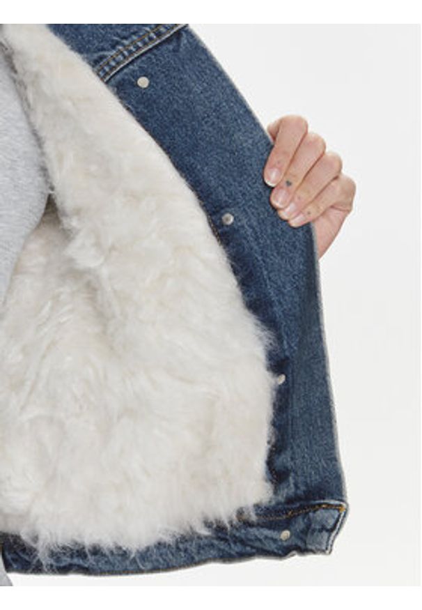 Pinko - PINKO Bezrękawnik Uragano 102181 A0ZR Niebieski Regular Fit. Kolor: niebieski. Materiał: bawełna. Długość rękawa: bez rękawów