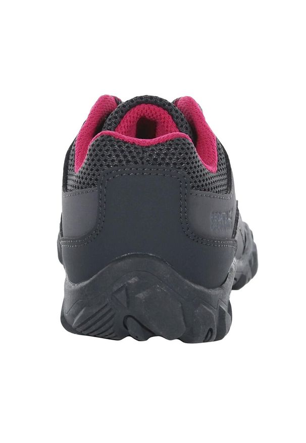 Regatta - Dziecięce Buty Trekkingowe Edgepoint Low. Kolor: różowy. Sport: turystyka piesza