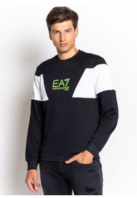 Bluza męska EA7 Emporio Armani (3KPM51 PJ16Z 0200). Kolor: czarny. Styl: sportowy