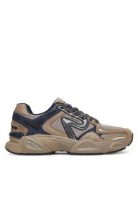 Replay - REPLAY Sneakersy GMS9M .000.C0018T Granatowy. Kolor: niebieski. Materiał: materiał